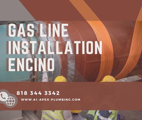 Who installs gas lines in Encino